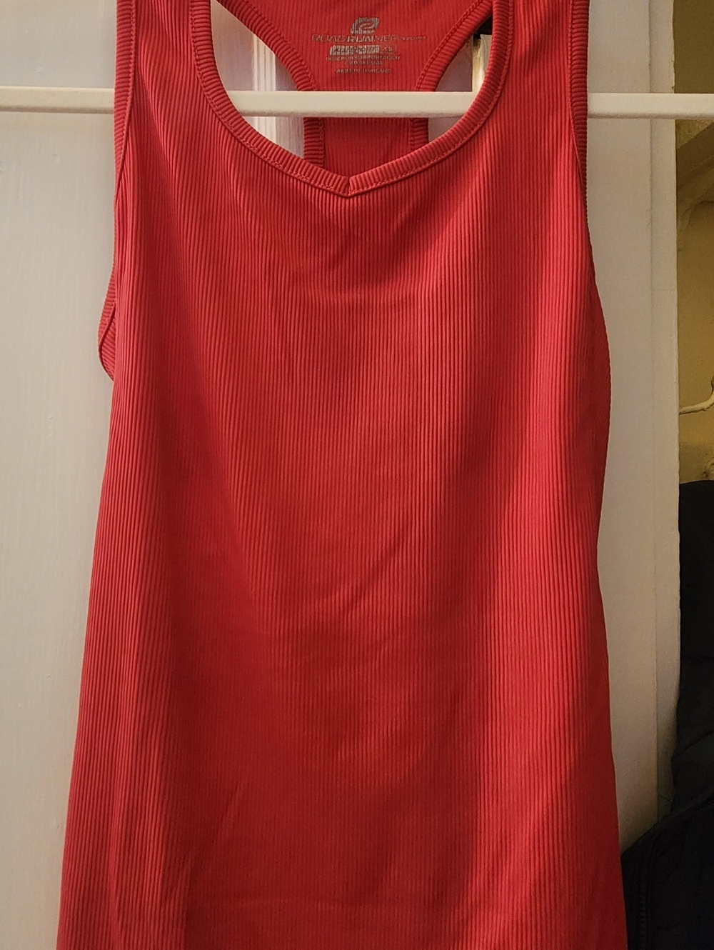 Women's Pink Ribbed Tank Top